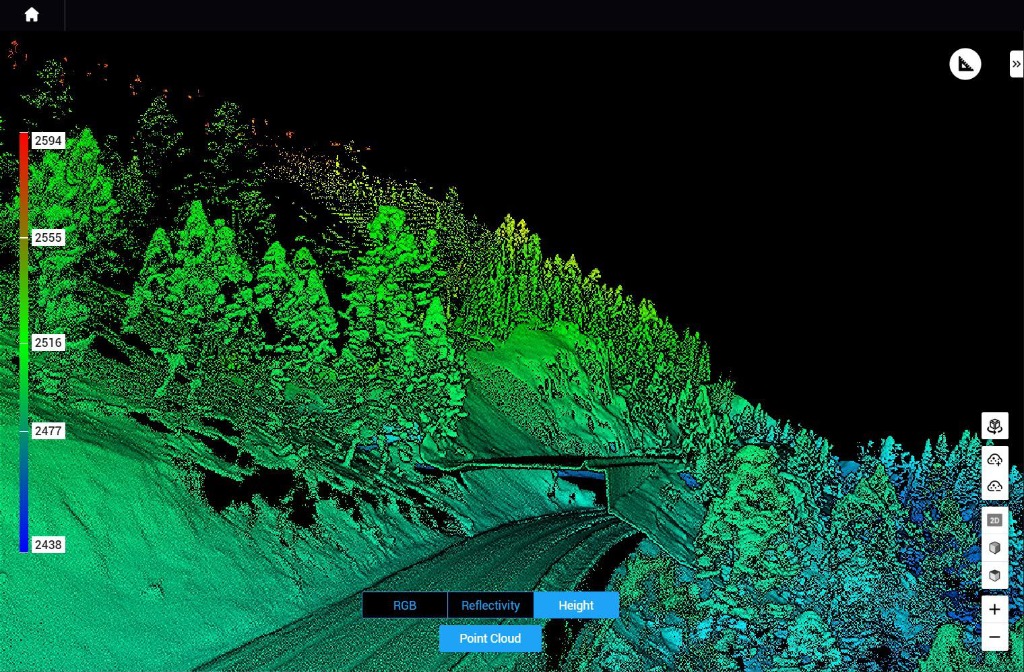 Drone survey interface
