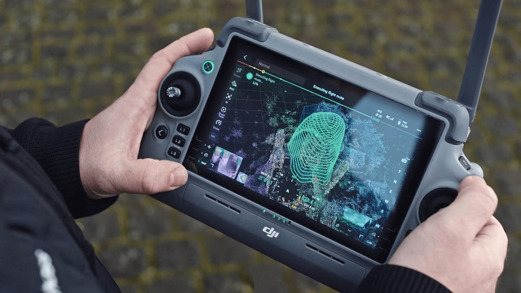 Drone mapping path interface